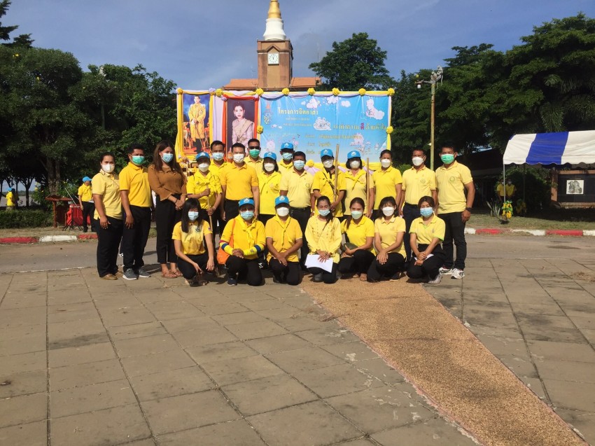 วันที่ 4 กรกฎาม 2565 องค์การบริหารส่วนตำบลเขือน ได้เข้าร่วม โครงการจัดกิจกรรมจิตอาสา เนื่องในโอกสมหามงคลวันคล้ายวันประสูติ สมเด็จเจ้าฟ้า ฯ กรมพระศรีสวางควัฒน วรขัตติยราชนารี