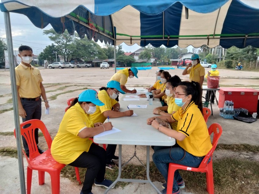 โครงการจิตอาสาเราทำความดีด้วยหัวใจ ทำความสะอาดรอบหนองเขื่อน  2565