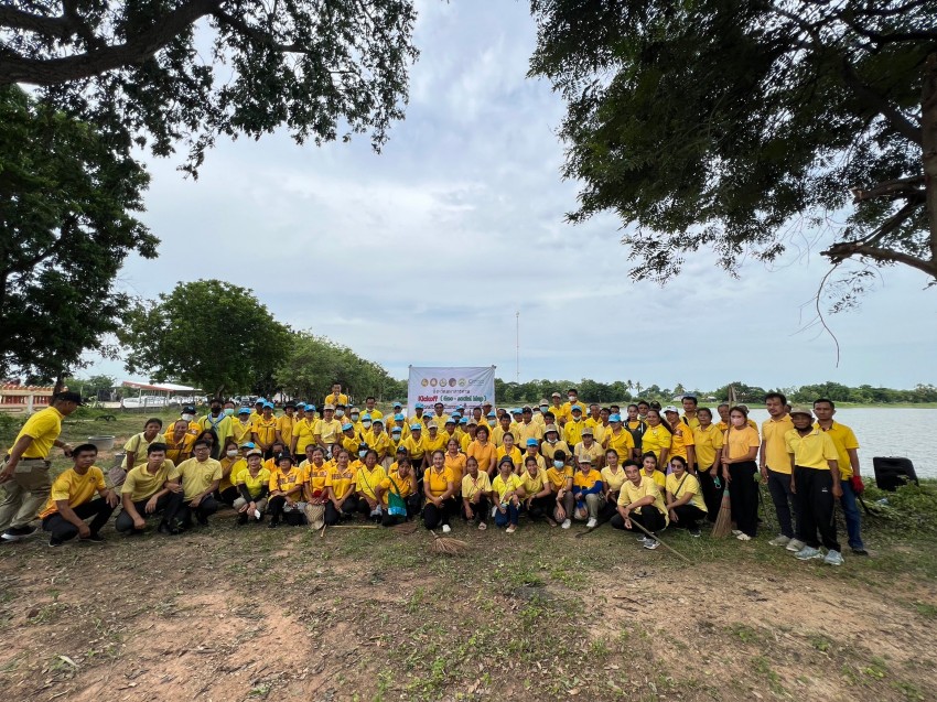 วันอังคารที่ 18 กรกฏาคม 2566 องค์การบริหารส่วนตำบลเขื่อน นำโดย นายมงคุณ กันยาสุด คณะผู้บริหาร พนักงานราชการ พนักงานจ้าง สมาชิกองค์การบริหารส่วนตำบลเขื่อน กำนัน,ผู้ใหญ่บ้าน,อสม. เข้าร่วมโครงการจิตอาสาพัฒนาแหล่งน้ำ  Kickoff ( Geo – Social Map ) ณ บริเวณหนอง